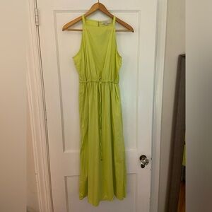 Loft Maxi Dress Green size medium petite NWT